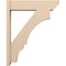 Ekena Millwork 8-in W x 34-in D x 42-in H Balboa Slat Rough Cedar Woodgrain TimberThane Outlooker, Primed Tan OUTUR080X34X42BOA24RCPR - alternate 2